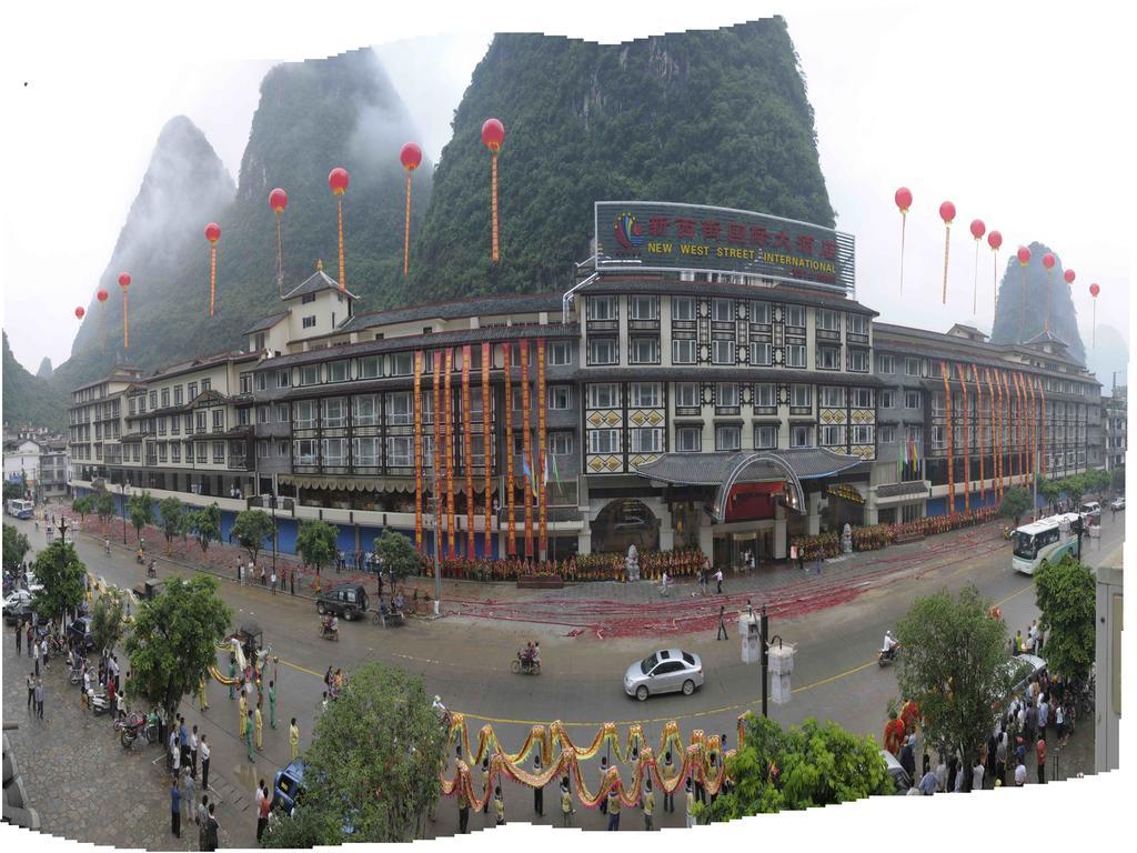 New West Street International Hotel Yangshuo Bagian luar foto